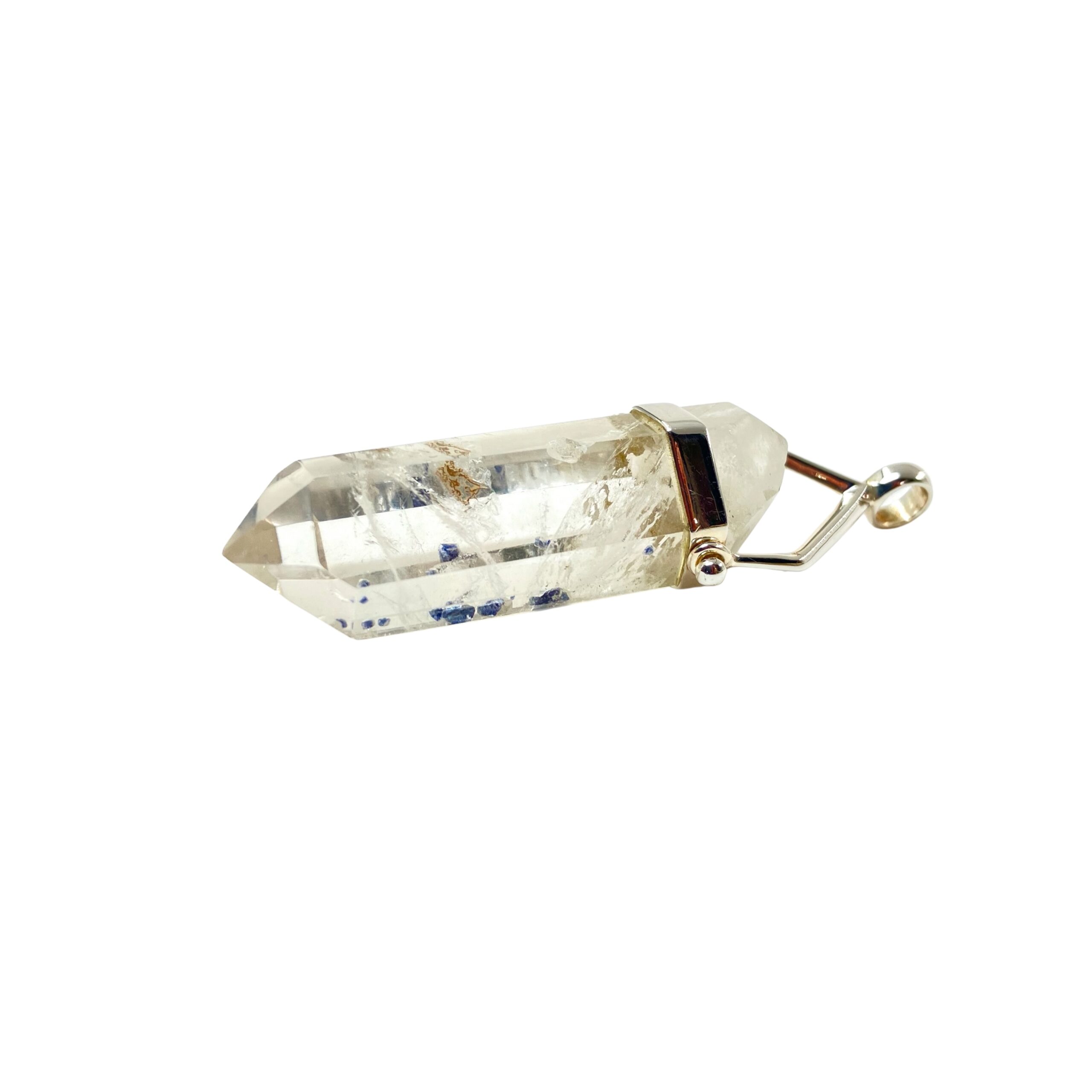 Quartz Crystal with Fluorite Inclusions - Image 3
