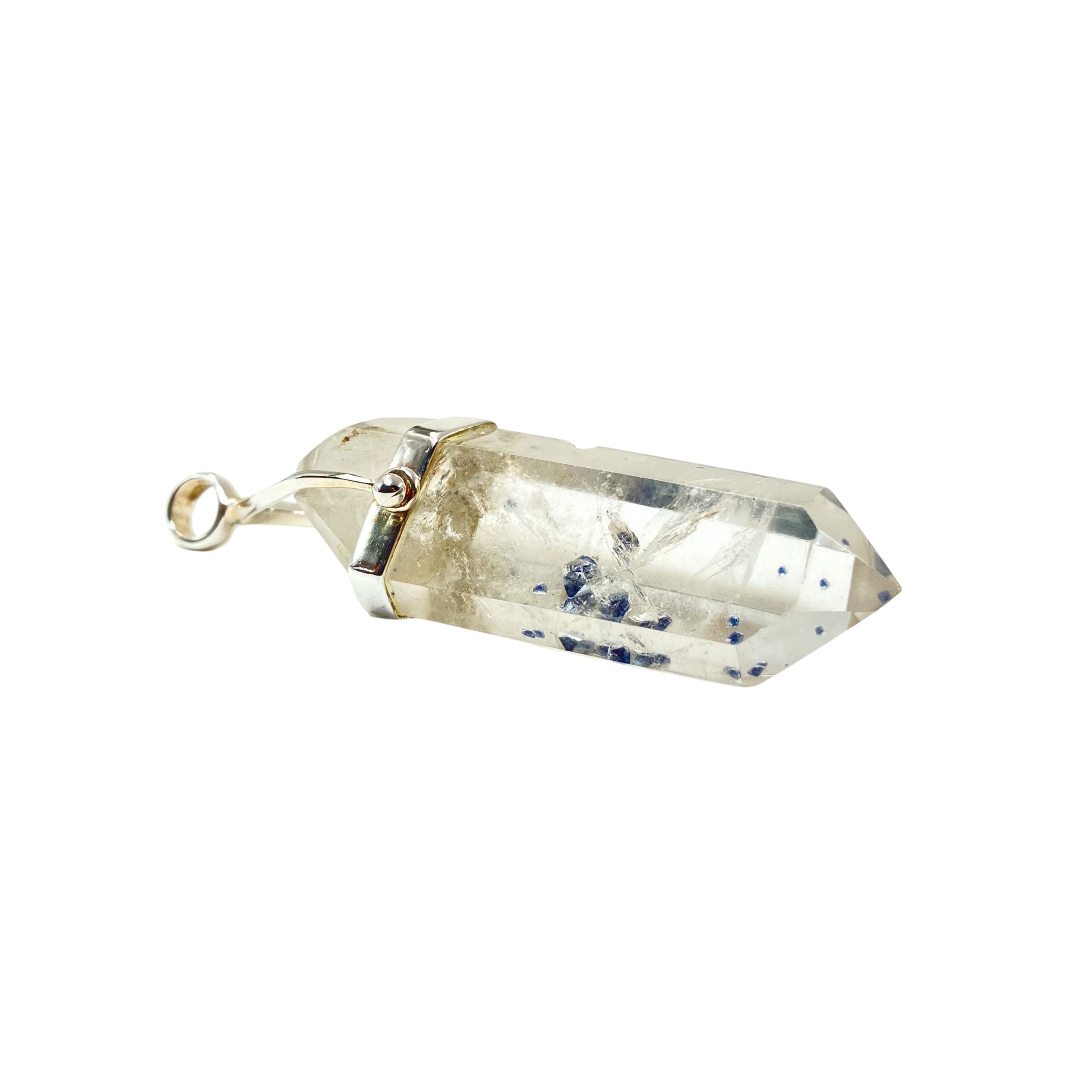 Quartz Crystal with Fluorite Inclusions - Image 4