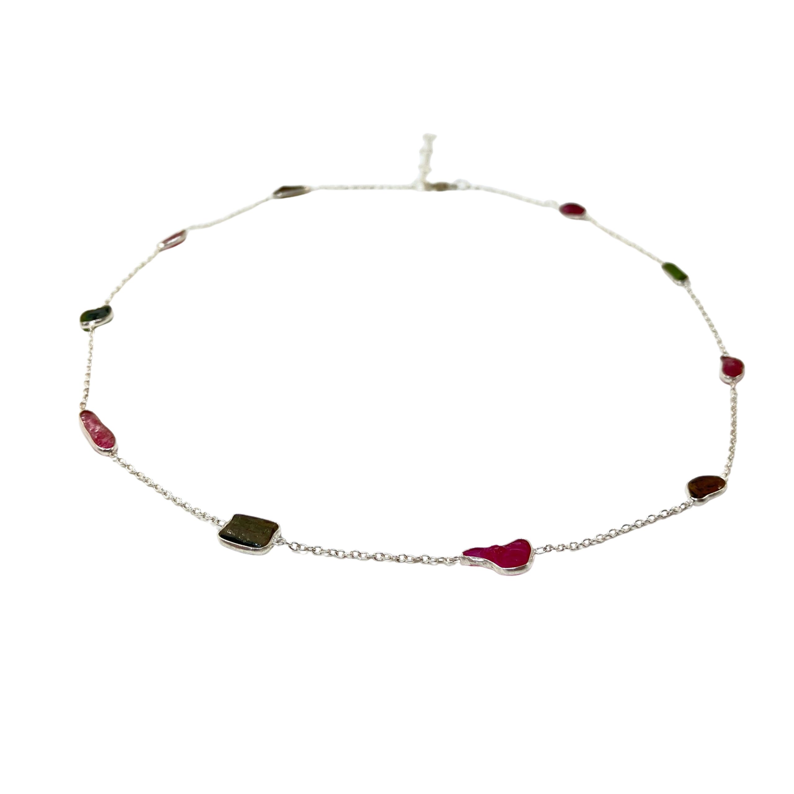 Tourmaline Multicolour Necklace - Image 2