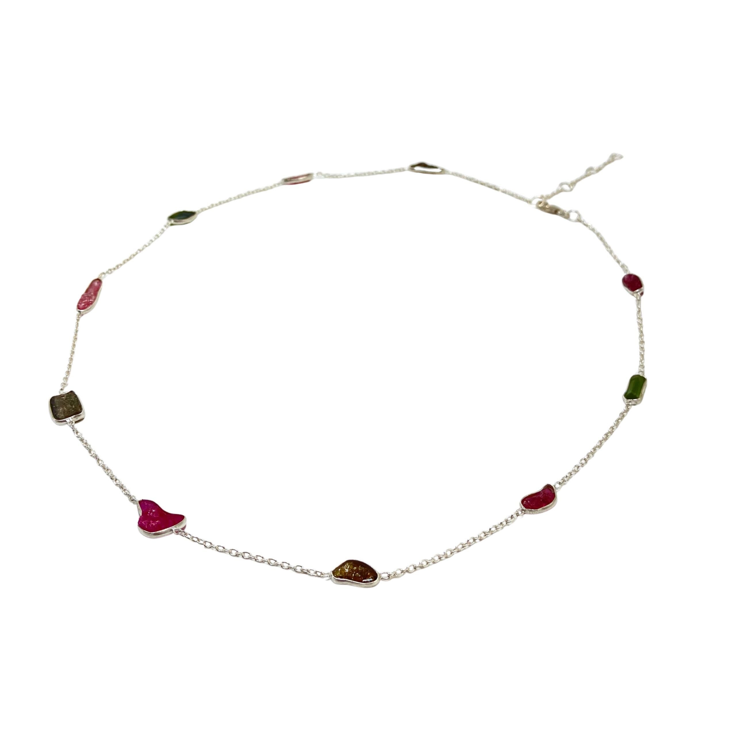 Tourmaline Multicolour Necklace - Image 3